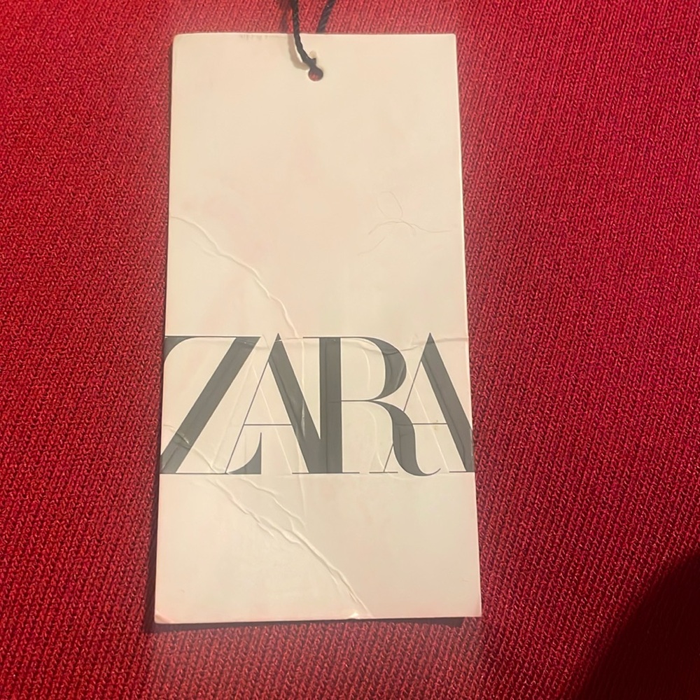 New Zara ZW COLLECTION texture knit elastic stretch mini skirt - Picture 4 of 16